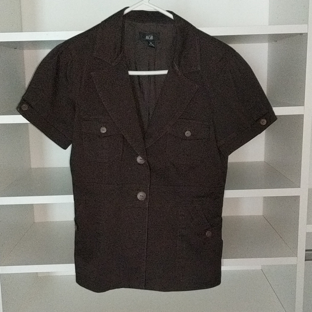 AGB short sleeve suit jacket